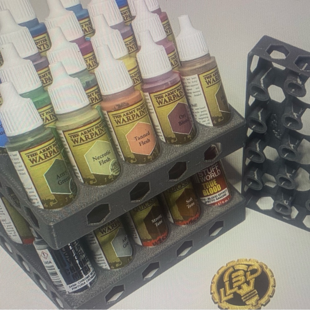 Stackable Rack for Vallejo GSW Army Painter Drop Bottles
